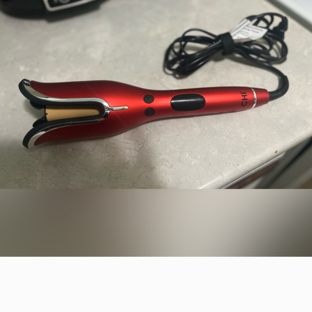 Like New CHI Red Hair Curler